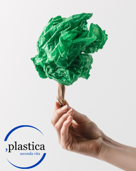 lavorazione plastica riciclata